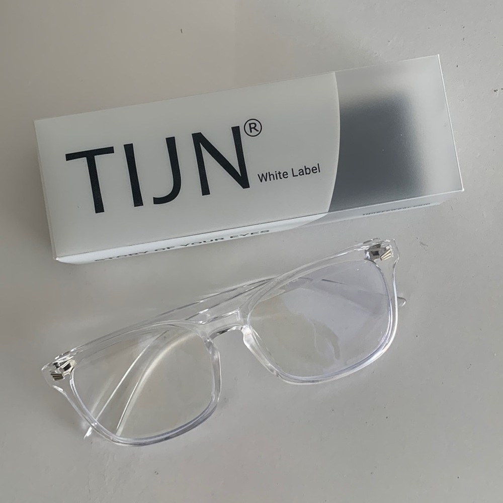 TIJN Eyewear Blue Light Blocking Glasses Clear Frames